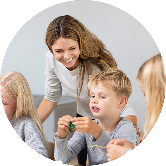 Enjoys being creative with the family.