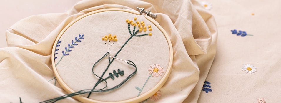 Techniques with embroidery