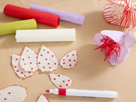 Inspirational image for Crepe paper techniques