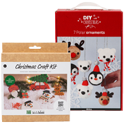 DIY kits with Christmas decorations