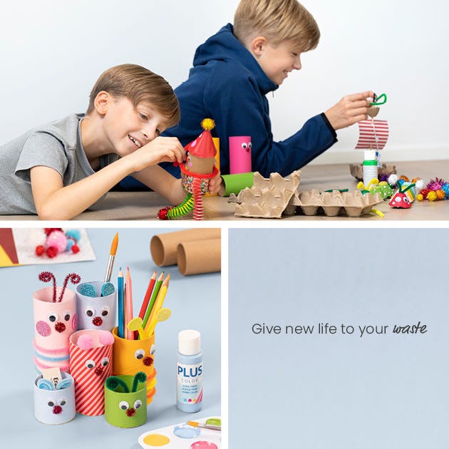 Collage picture - Inspiration for where waste gets new life