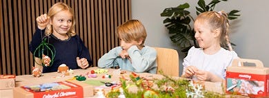 Homemade Christmas presents from children