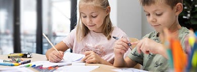 Painting and drawing for children
