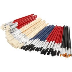 YellowLine Brush Set, no. 4+8+10+12+3/4, 60 pc/ 1 pack