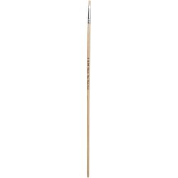 Nature Line Brushes, no. 0, W: 4 mm, long handles, 12 pc/ 1 pack
