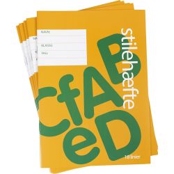 Exercise book with lined paper 