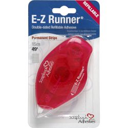 E-Z Runner®, strips, permanent glue, W: 8 mm, 15 m/ 1 roll