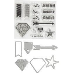 Clear stamps