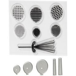 Clear stamps and cutting dies