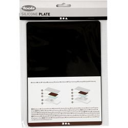 Silicone Plate, size 15,3x21,6 cm, thickness 2 mm, 1 pc