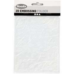 Embossing Folder, sprouts, size 11x14 cm, thickness 2 mm, 1 pc