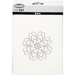 Die Cut, flower, dia. 0,5-8 cm, 1 pc