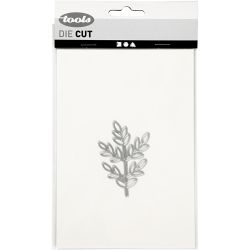 Die Cut, twigs, size 4,4x6,5 cm, 1 pc