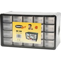 Organiser Cabinet, no. PC 20, size 18,4x30,5x14,9 cm, hole size 55x37 mm, 1 set