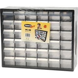 Organiser Cabinet, no. PC 36, size 33x40,7x14,1 cm, hole size 60x50 mm, 1 set