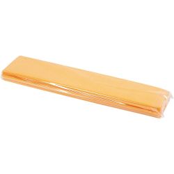 Crepe Paper, sheet 50x250 cm, sun yellow, 10 pleats/ 1 pack