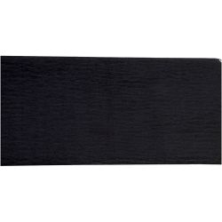 Crepe Paper, sheet 50x250 cm, black, 10 pleats/ 1 pack