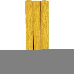 Crepe Paper, sheet 25x60 cm, Crêpe ratio: 180%, 105 g, curry, 3 sheet/ 1 pack