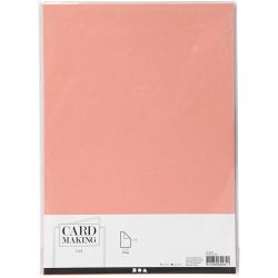 Card, A4, sheet 210x297 mm, 210 g, dark rose, 10 sheet/ 1 pack