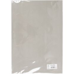 Card, A2, sheet 420x594 mm, 180 g, grey, 10 sheet/ 1 pack