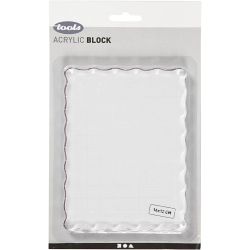 Acrylic Block, size 16x12 cm, thickness 1 cm, 1 pc