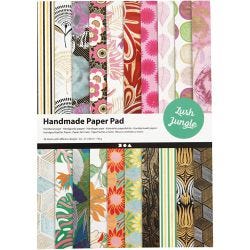 Handmade Paper Pad, A4, sheet 210x297 mm, 110-150 g, 20 sheet/ 1 pack