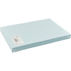 Card, A4, sheet 210x297 mm, 180 g, light blue, 100 sheet/ 1 pack