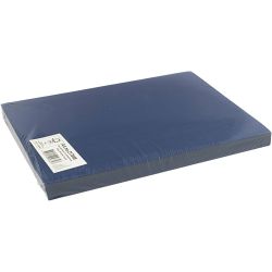 Card, A4, sheet 210x297 mm, 180 g, dark blue, 100 sheet/ 1 pack