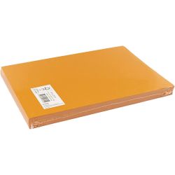 Card, A4, sheet 210x297 mm, 180 g, orange, 100 sheet/ 1 pack