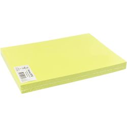 Card, A4, sheet 210x297 mm, 180 g, light green, 100 sheet/ 1 pack