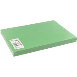 Card, A4, sheet 210x297 mm, 180 g, grass green, 100 sheet/ 1 pack