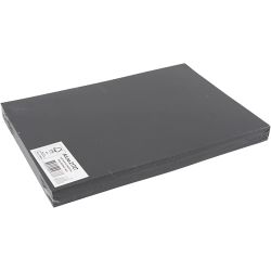 Card, A4, sheet 210x297 mm, 180 g, black, 100 sheet/ 1 pack