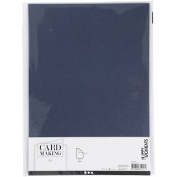 Card, A4, sheet 210x297 mm, 220 g, blue, 10 pc/ 1 pack