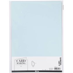 Card, A4, sheet 210x297 mm, 220 g, light blue, 10 pc/ 1 pack