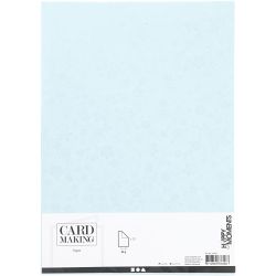 Paper, A4, sheet 210x297 mm, 80 g, light blue, 20 sheet/ 1 pack