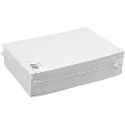Kraft Paper, A4, sheet 210x297 mm, 100 g, white, 500 sheet/ 1 pack
