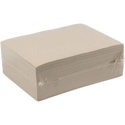 Kraft Paper, A4, sheet 210x297 mm, 135 g, grey brown, 500 sheet/ 1 pack