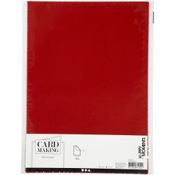 Vellum Paper, A4, sheet 210x297 mm, 100 g, red, 10 sheet/ 1 pack