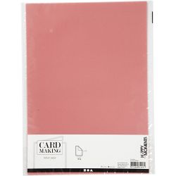 Vellum Paper, A4, sheet 210x297 mm, 100 g, light red, 10 sheet/ 1 pack