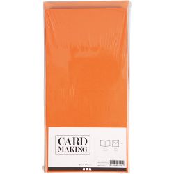 Cards and envelopes, card size 15x15 cm, envelope size 16x16 cm, 110+220 g, assorted colours, 50 set/ 1 pack