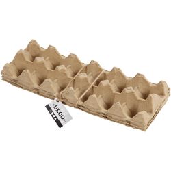 Egg boxes, H: 5 cm, L: 30,5 cm, W: 11 cm, 3 pc/ 1 pack