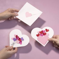 Heart-Shaped Cards 