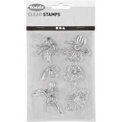 Clear Stamps, summer, sheet 11x15,5 cm, 1 sheet