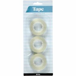 Tape, W: 15 mm, 3x33 m/ 1 pack