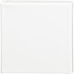 Canvas, D. 1.6 cm, size 15x15 cm, 360 g, white, 1 pc