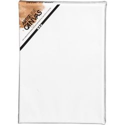 Canvas, D. 1.6 cm, size 18x24 cm, 360 g, white, 10 pc/ 1 pack