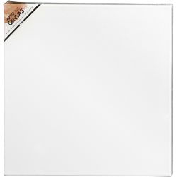 Canvas, D. 1.6 cm, size 40x40 cm, 360 g, white, 1 pc