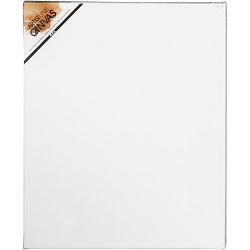 Canvas, D. 1.6 cm, size 50x60 cm, 360 g, white, 5 pc/ 1 pack