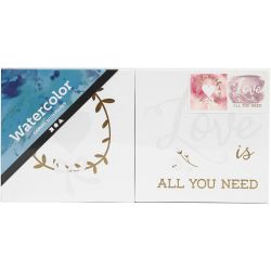 Canvas with Gold Motifs