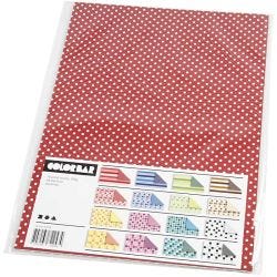 Color Bar Paper, A4, sheet 210x297 mm, 100 g, 16 ass sheets/ 1 pack